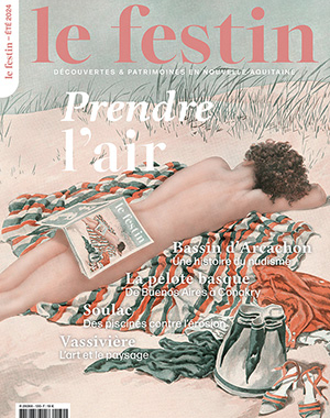 Couverture numéro 130 revue Le Festin, Prendre l'air