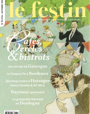 Couverture numéro 131 revue Le Festin, Cafés, cercles & bistrots