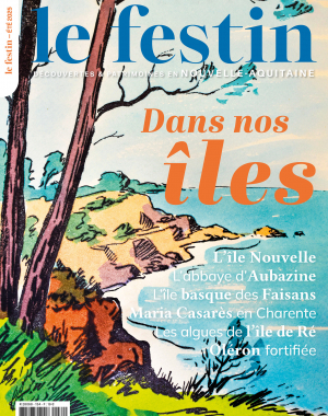Couverture numéro 134 revue Le Festin, Dans nos îles