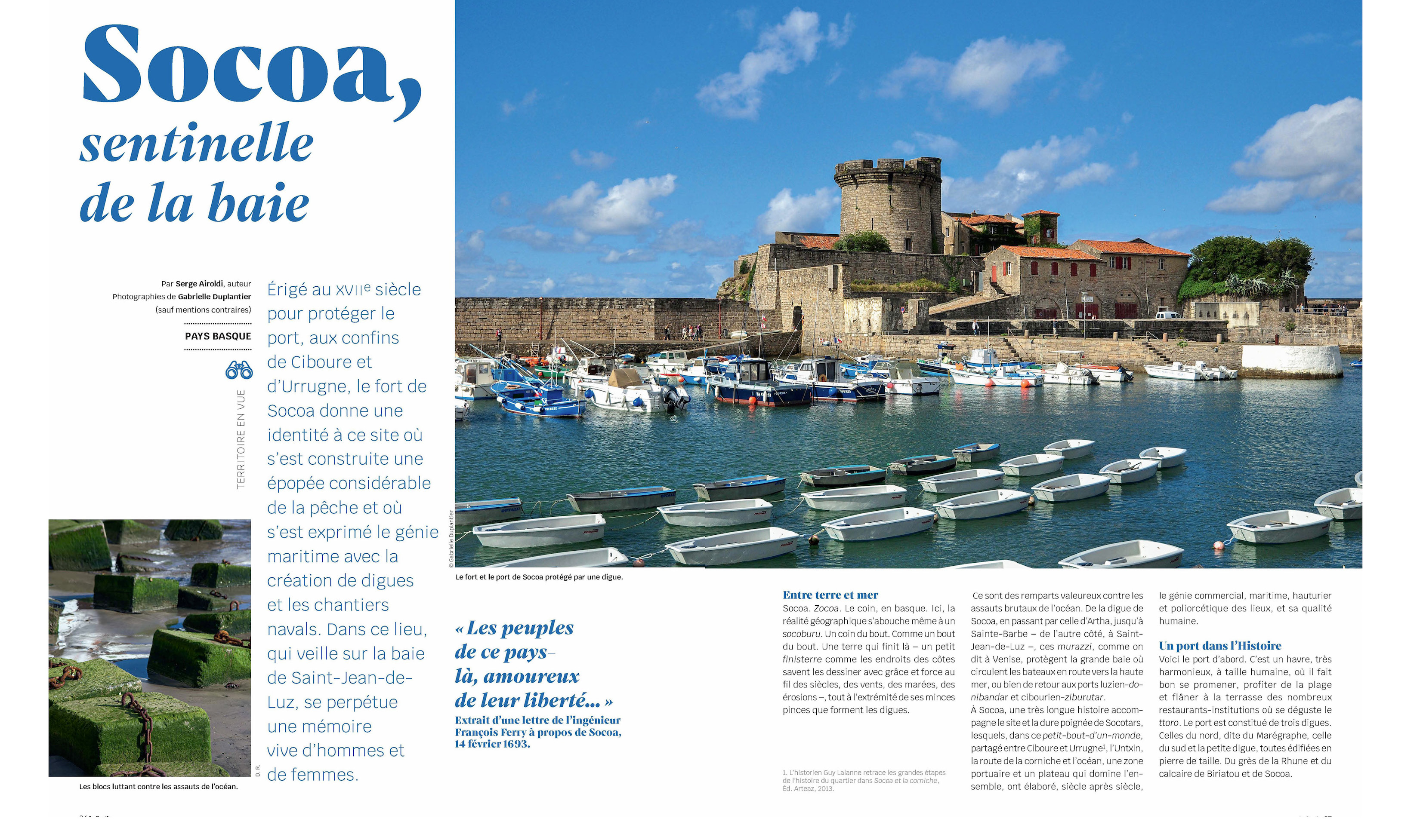 Socoa, sentinelle de la baie