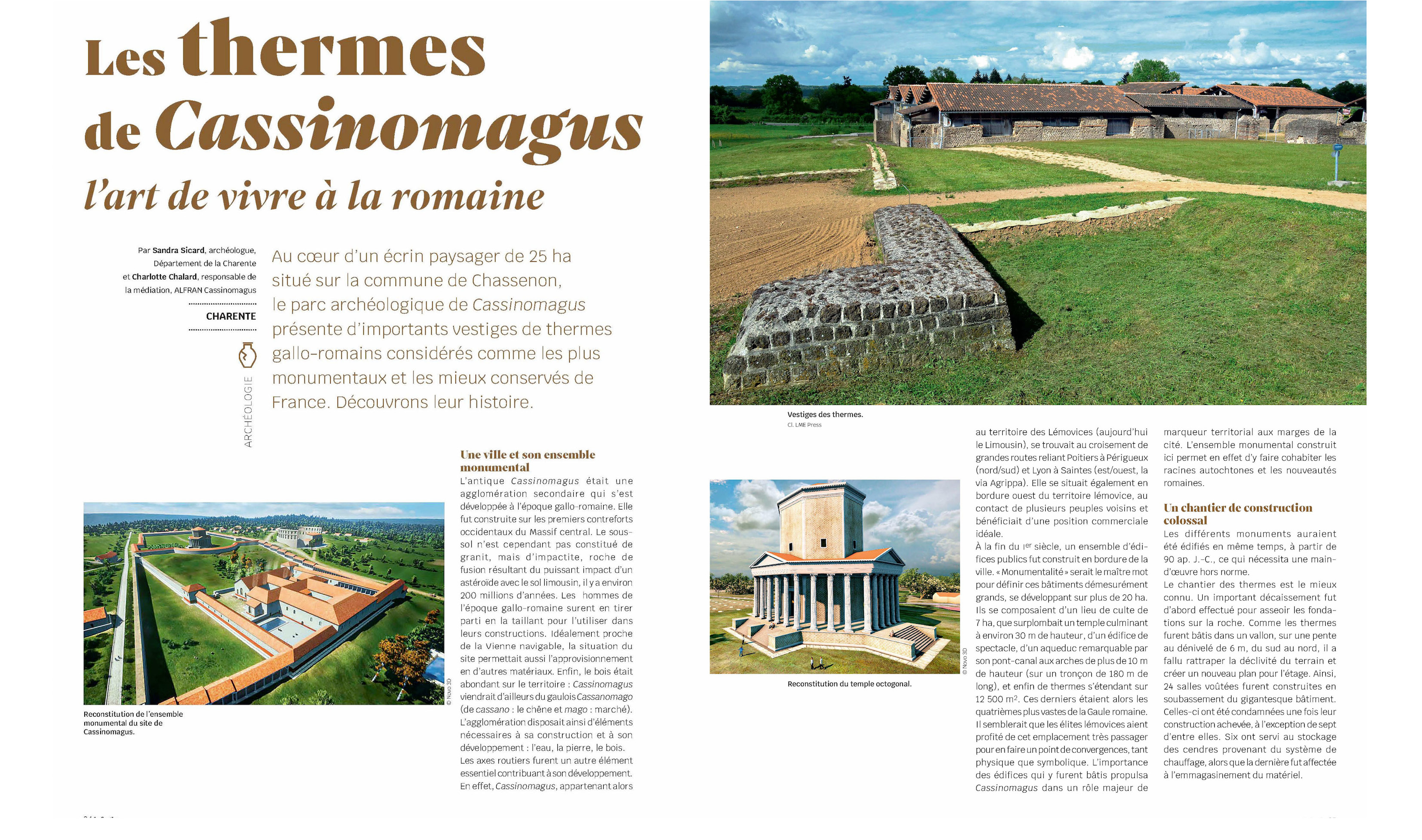 Les thermes de Cassinomagus